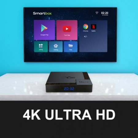 X96 Mate Android 10.0 Smart TV Box Allwinner H616 4GB 64GB 2.4G&5G WIFI BT5.0 4K HDR H.265 Media Player Set Top Box