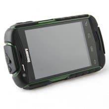 V5 Shockproof Smart Phone Android 2.3 SC8810 1.0GHz WiFi 3.5 Inch Capacitive Screen- Green