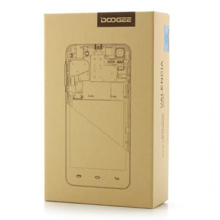 DOOGEE VALENCIA DG800 Smartphone Creative Back Touch Android 5.0 MTK6582 4.5 Inch Red