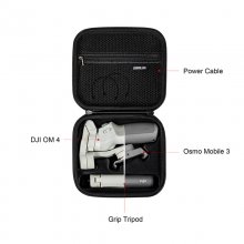 DJI OM4 mobile phone gimbal PU portable receiving bag black domestic trade exclusive supply