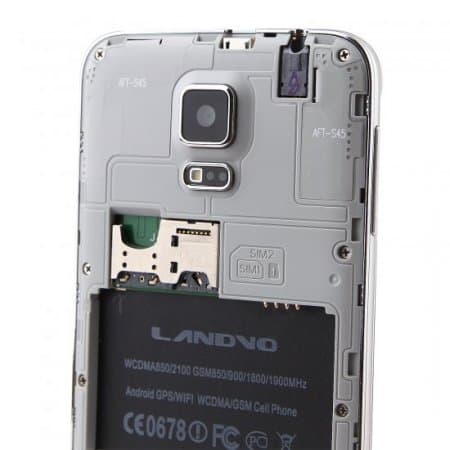 LANDVO L900 Smartphone Android 4.2 MTK6582 5.0 Inch 1GB 4GB Gesture Sensing Black