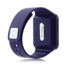 MIFone W15 2.5D Sapphire Glass Smart Bluetooth Watch 1.5"Screen TPSiV Safe Strap Purple