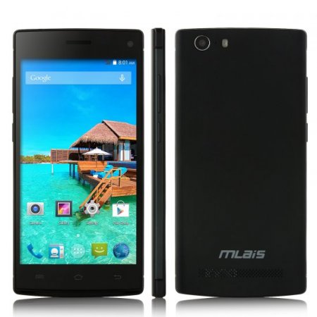 Mlais M9 Smartphone Android 4.4 MTK6592M Octa Core 5.0 Inch OGS Screen OTG Black
