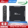 X96 Max Plus Android 9.0 4GB 64GB IPTV BOX Amlogic S905X3 H.265 4K 2.4G 5G WiFi Smart TV BOX avec 12 mois de code iptv français