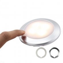 RV Ship Roof Ceiling Cabin LED Light IP67 Waterproof Touch Dimming Camper Caravan Marine Interior Lamp RV Car Accessories