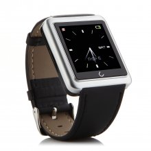 U Watch U10 Smart Bluetooth Watch 1.54" Screen for iOS & Android Smartphones Silver