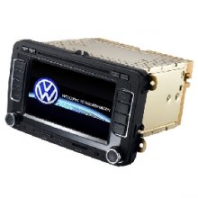 Car GPS tracker dvd for VW Golf /Passt /Jetta/Tiguan/Touran/T5/EOS/Seat/New Beetle.with dvd/bluetooth/radio function