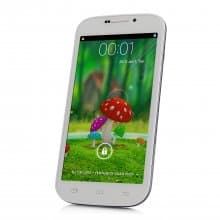 Tengda 9006 Smartphone Android 4.2 MTK6582 Quad Core 5.0 Inch Gesture Sensing 3G White