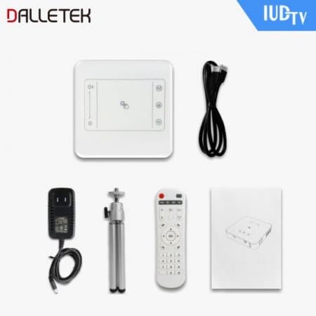 Mini Projector Android 7.1 Syetem With WIFI Bluetooth With One Year European IUDTV Channels.