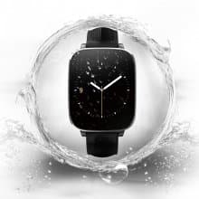 Zeblaze Crystal Smart Watch MTK2502 BT4.0 IP65 128M/64M Premium Leather Strap Silver