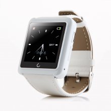 U Watch U10 Smart Bluetooth Watch 1.54" Screen for iOS & Android Smartphones White