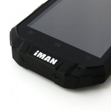 iMAN i3 Smartphone IP68 Android 4.2 MTK6589T 1GB 16GB 4.3 Inch QHD IPS Screen Black