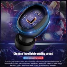 TWS HiFi 5D Stereo Earphone LED Display Headset Touch Control Mini Earbuds Wireless Headphones With 3500mAh Charging Box For Smart Phone