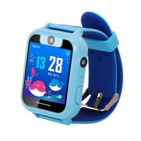 Childrens Smart Watch for Kids SOS Call Phone SmartWatch Sim Card Waterproof Smartwatch Kids Gift For IOS Android