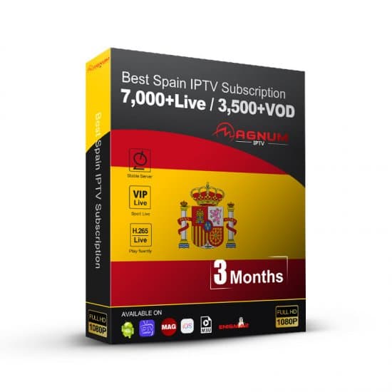 3 Months Europe IPTV Magnum 7000+ HD Live with Free VOD France CANADA Spain Germany Europe Sport Free 24 Test