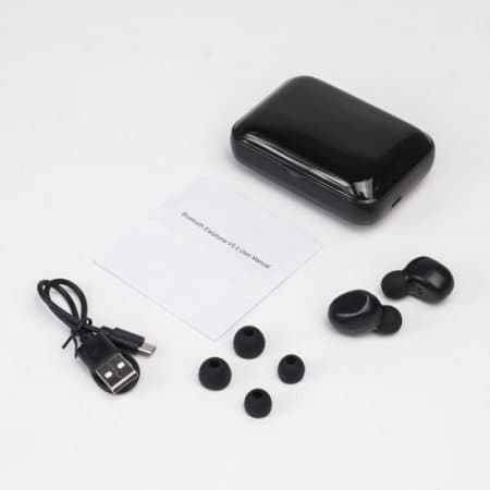 Bluetooth V5.0 TWS 9D HI-FI Waterproof Earphone Stereo Sport-Gaming-Earbuds Smart HD Call Headphone