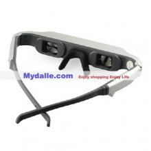 Digital Video Glasses - Dual Channel Stereo - 4:3 Video Aspect Ratio - 26-degree Diagonal View Angle - 240k Pixel Video Eyewear