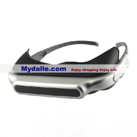 Digital Video Glasses - Dual Channel Stereo - 4:3 Video Aspect Ratio - 26-degree Diagonal View Angle - 240k Pixel Video Eyewear