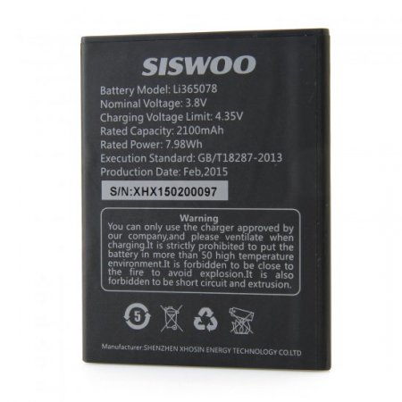 SISWOO Cooper I7 Smartphone 4G LTE 64bit MTK6752 Octa Core 2GB 16GB 5.0 Inch