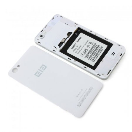 Elephone P6i Smartphone Android 4.4 MTK6582 5.0 Inch QHD Screen OTG White+Silver