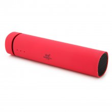 IHT P-i8 4000mAh Portable Mini Speaker Power Bank for Smartphone Red