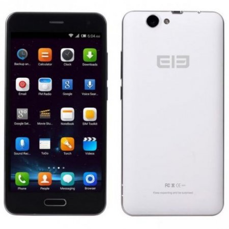 Elephone P5000 Smartphone 5350mAh Fast Charge 5.0 Inch FHD MTK6592 2GB 16GB White
