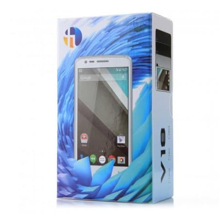 V18 Smartphone Android 4.4 MTK6572 Dual Core 3G GPS 4.5 Inch White
