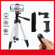Lightweight Camera Tripod rode tripod Smartphone selfie stick Camera Vlog Tripods Adjustable Phone Holder