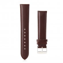 Top Layer Leather Buckle Watch Bands Straps For Apple Watch 38mm&42mm Dark Brown