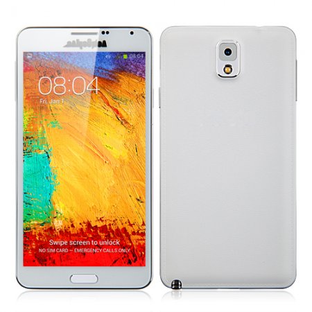 SM-N9000 Smartphone Android 4.2 MTK6572W 1.2GHz 1GB 16GB 3G GPS 5.5 Inch - White