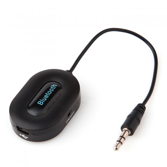 BM-E9 Bluetooth V3.0 Music Receiver Stereo Audio System Music Adapter Black - Click Image to Close