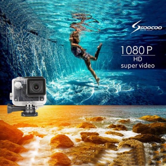 SOOCOO S33 1.5" LCD 1080P FHD WiFi Action Sport Camera Diving 30M Waterproof Camera - Click Image to Close
