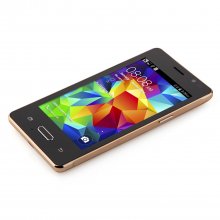 Tengda Q6 Smartphone Android 4.4 MTK6572 3G 4.0 Inch - Golden