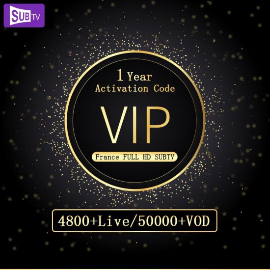 10 codes SUBTV Panel for Evybuy VIP resellers