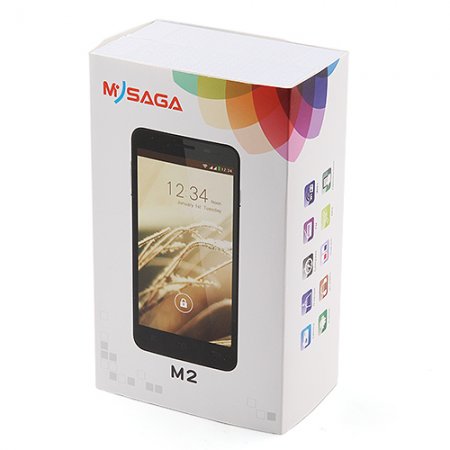 MYSAGA M2 Smartphone Android 4.2 MTK6589T Quad Core 5.0 Inch IPS Retina FHD Screen F2.0 13.0MP Camera 16GB- White