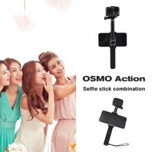 OSMO Pocket Selfie Stick, Handheld Expansion Selfie Stick + Type c USB Data Cable with OSMO Pocket Phone Holder for DJI OSMO Pocket Tripod Accessories