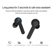 TWS Wireless Bluetooth Stereo Touch-Control Sport Gaming Earbuds Noise Cancelling Waterproof Earphone