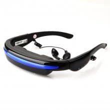 Virtual Private Theater System 52'' 4:3 Display HD 3D Stereo 4GB Flash Video Glasses