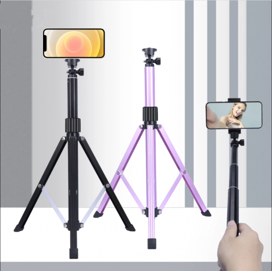 New selfie stick tripod phone holder with BT remote control super anti-shake latest design