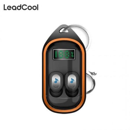 New Arrival Bluetooth V5.0 TWS Earphone Noise Cancelling Headset IPX5 Waterproof Headphone Bass Sound Earbuds With LED Power Display