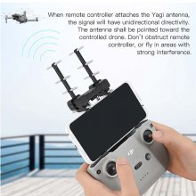 STARTRC Drone range extender Drone 2.4GHZ Yagi Antenna signal boosters for DJI Mavic Air 2 Remote Control