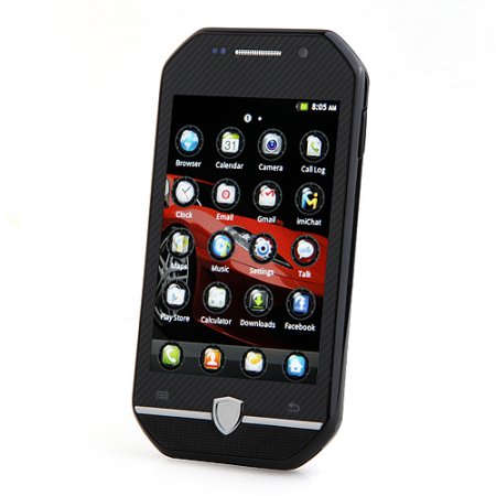 F599 Smartphone Android 2.3 MTK6515 3.4 Inch TFT Capacitive Screen - Black