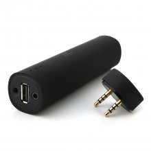 IHT P-i8 4000mAh Portable Mini Speaker Power Bank for Smartphone Black