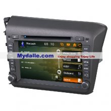 8 inch Car autoradio gps navigation system player Special Car dvd for Honda Civic 2012