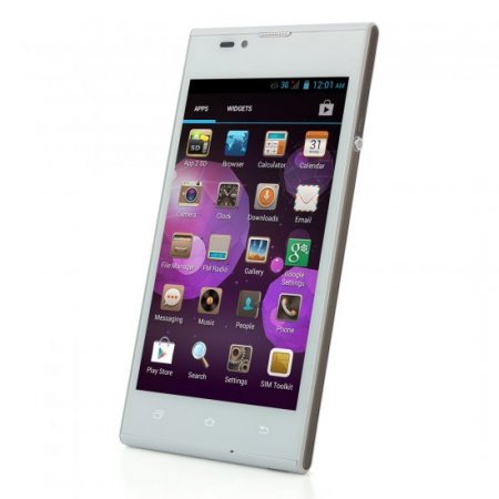 Tengda V3+ Smartphone Android 4.2 MTK6572W 4.7 Inch 3G GPS Smart Wake White