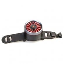 T09 Intelligent Brake Sensor Bicycle Taillight Safety Warning Light USB Charging IP65 Waterproof - Gray