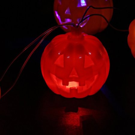 Halloween decoration props pumpkin light string skull eyeball light string bar shopping mall decoration props