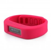 OLED Bluetooth Healthy Bracelet for Android Smartphones Rose