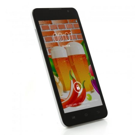 JIAKE F1W Smartphone Android 4.2 MTK6572W 5.0 Inch 3G GPS White