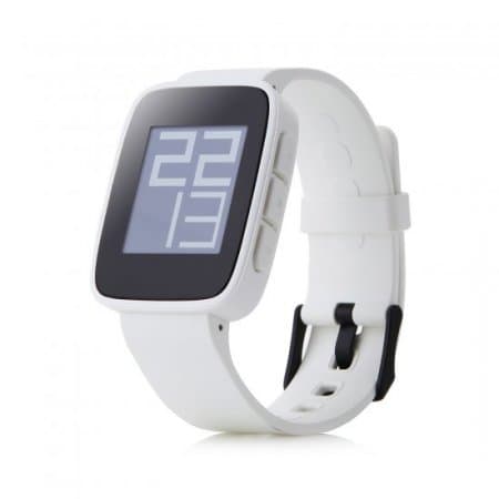 WeLoop Tommy 1.26" LCD Smart Watch w/ Bluetooth 4.0 Support Message Display -White